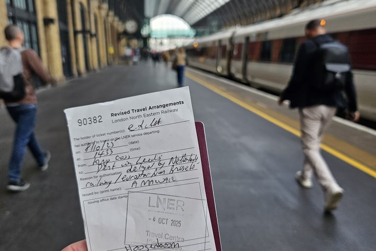Lees meer over het artikel Trekken door de Yorkshire Dales – dag 1: de reis